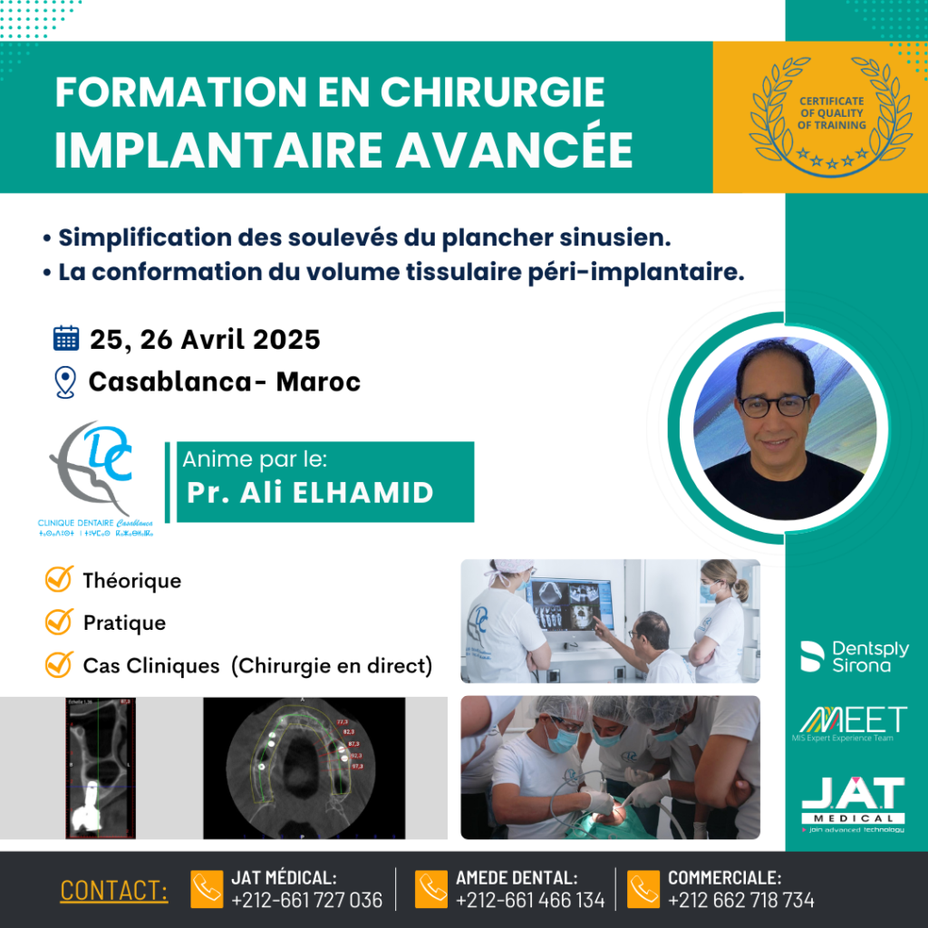 Formation en Chirurgie Implantaire Avancée